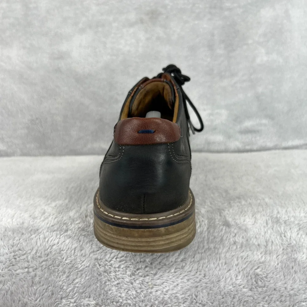 Florsheim Comfortech Flexsole Cap Toe Oxford 10M Black Men Dress Shoes 62851